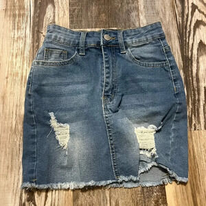 SHEIN Jean Skirt